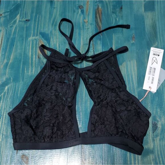 MINK Pink swim top bikini NWT large - Picture 10 of 12